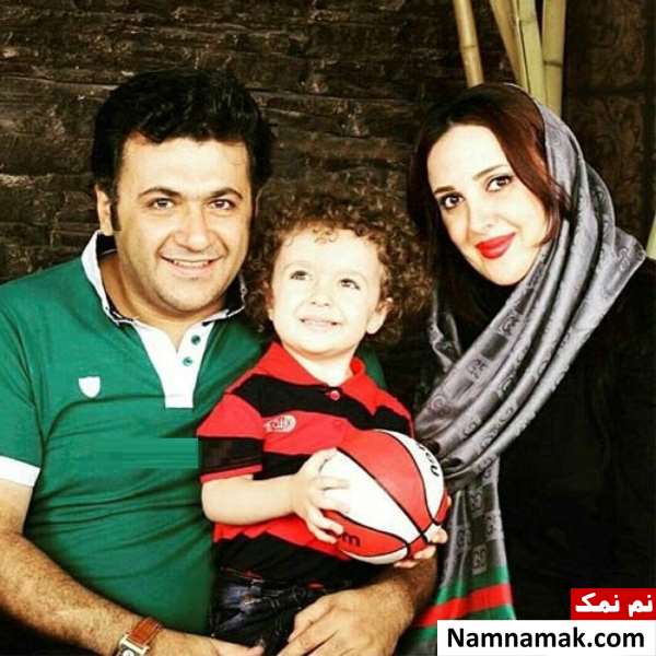 شهرام عبدلی و همسرش سالومه شاهرخی