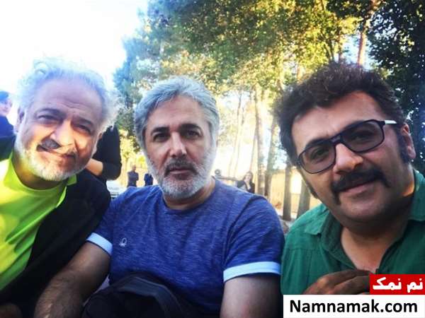 شهرام عبدلی و بازیگران فیلم کودک 50 ساله