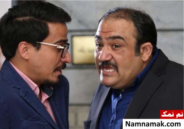 خلاصه داستان و معرفی بازیگران سریال همسایه های مهران غفوریان مهران غفوریان و حسین سلیمانی در سریال همسایه های مهران غفوریان