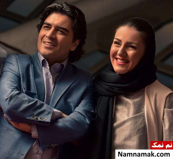 عکس بیوگرافی سامان احتشامی و همسرش