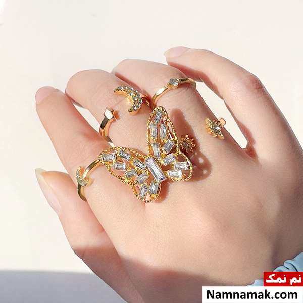 مدل انگشتر دخترانه شیک