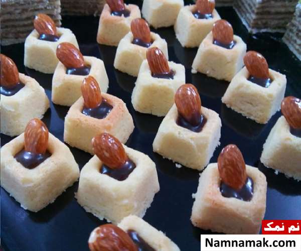 شیرینی ساوارین بادامی