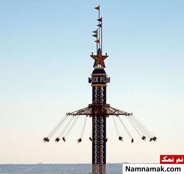 تصویری دیدنی از دلهره آورترین تاب معلق جهان تصویری دیدنی از دلهره آورترین تاب معلق جهان