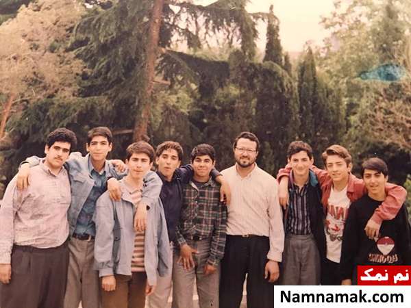 عکس زیرخاکی از بهرام رادان در دوران دبیرستان عکس زیرخاکی از بهرام رادان در دوران دبیرستان