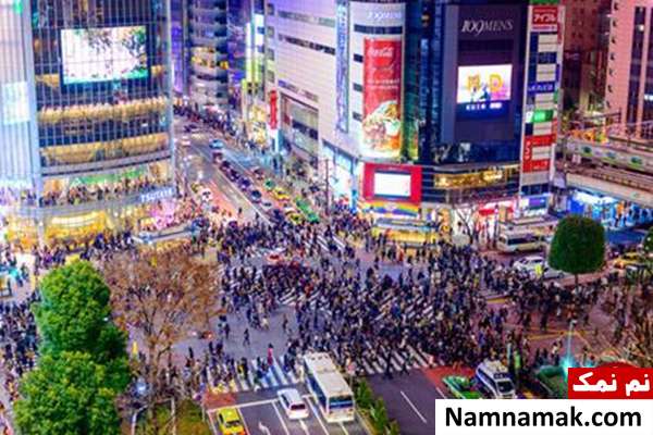 تقاطع شیبویا - توکیو ،  ژاپن