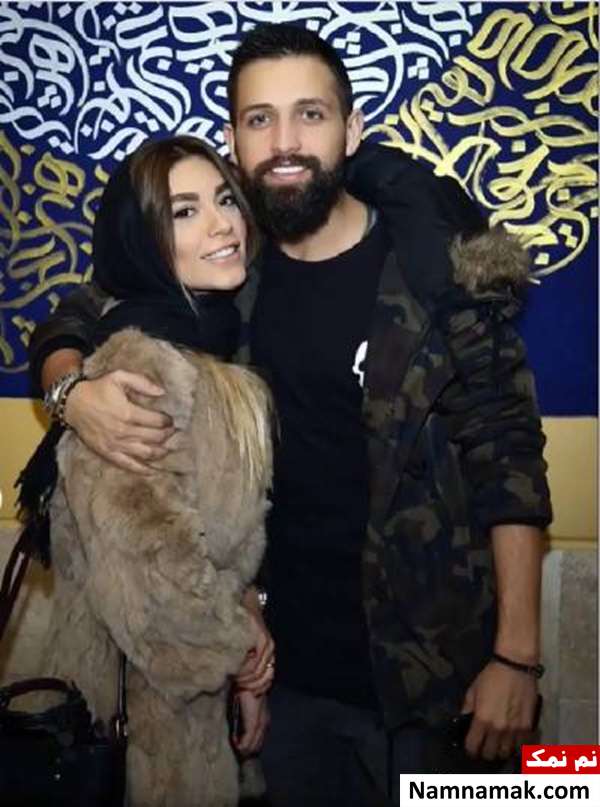 تیپ متفاوت سویل همسر محسن افشانی در کربلا سویل همسر محسن افشانی