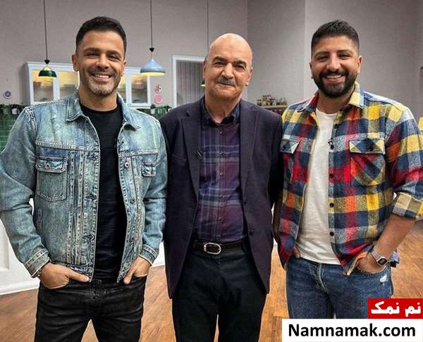 ایرج طهماسب و سیروان خسروی در سریال مهمونی