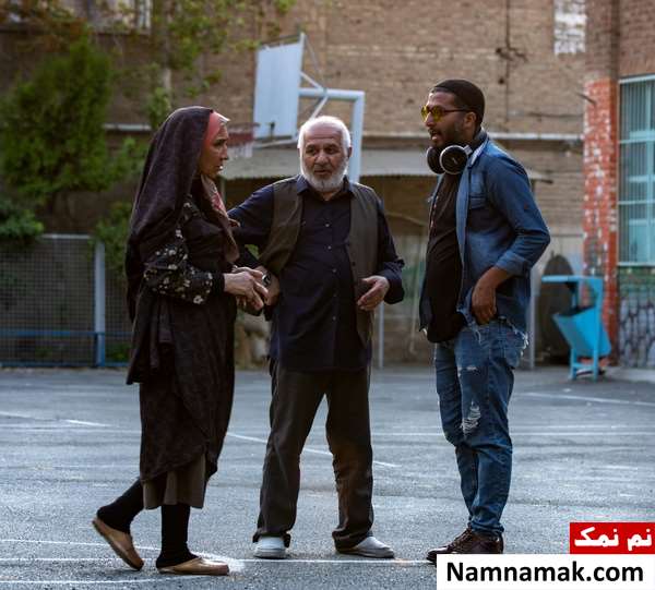 فرید سجادی حسینی و مهری آل آقا در فیلم کوتاه عباس