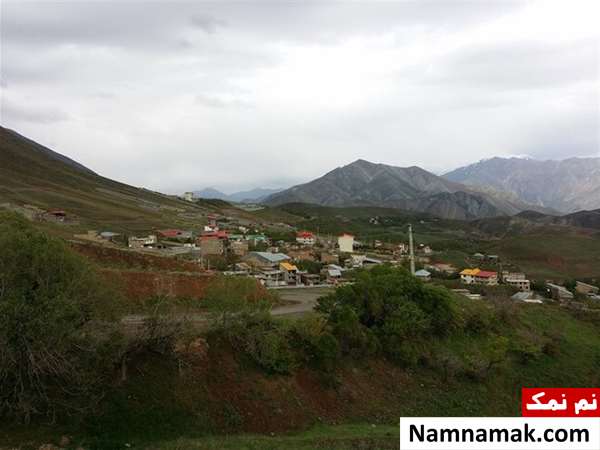 روستای راحت آباد با تم گیلاس خوری