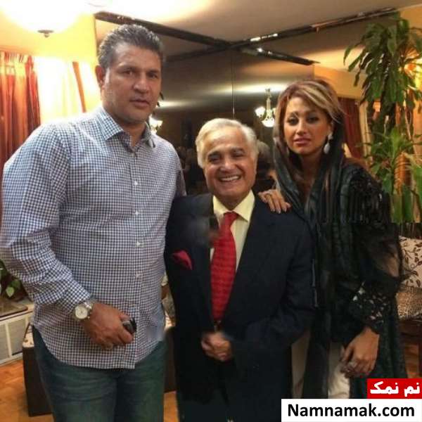 عکس های زن بدحجاب علی دایی علی دایی و همسرش و انوشیروان روحانی