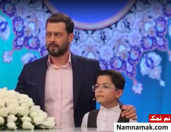 عکس یونا تدین در کودک شو عکس یونا تدین و پژمان بازغی در کودک شو