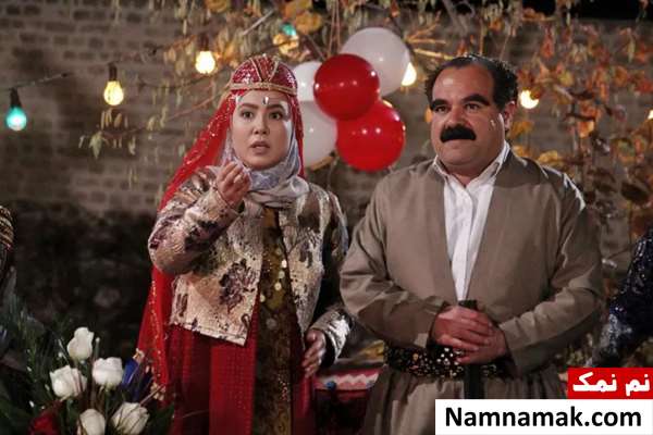 زندگینامه اکرم یدی و همسرش اکرم یدی و امیر سهیلی در سریال نون خ