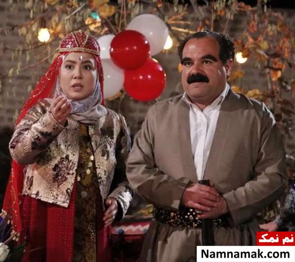 نقره سریال نون خ اکرم یدی و امیر سهیلی در سریال نون خ
