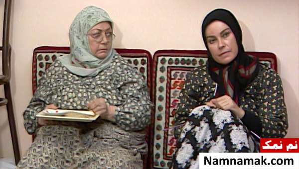 مهرانه مهین ترابی و حمیده خیرآبادی در سریال یادداشت های کودکی