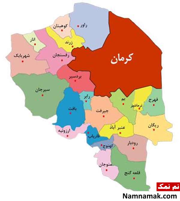 دیدنی های کرمان؛ از ازگ بم تا باغ های باور نکردنی در دل کویر +نقشه و تصاویر