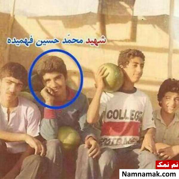 عکس کمتر دیده شده از شهید حسین فهمیده