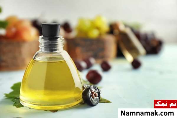 روغن هسته انگور برای چاقی صورت