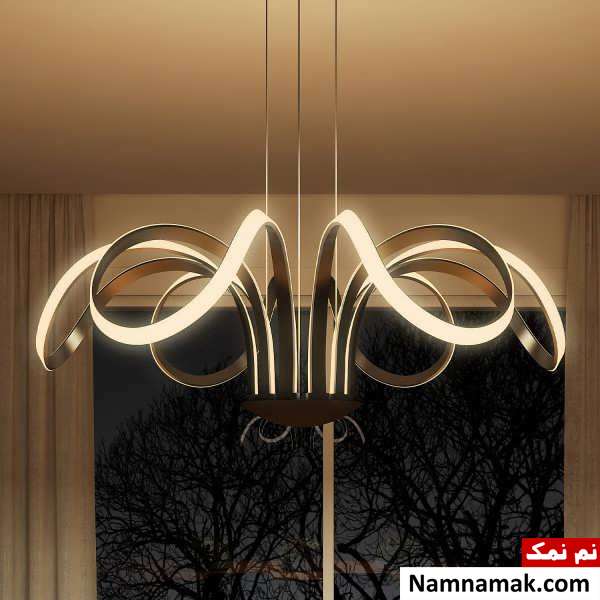 مدل لوستر شیک و فانتزی