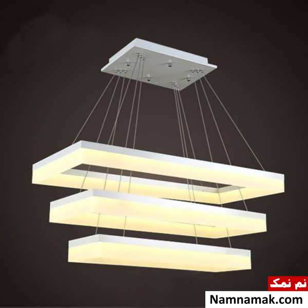 مدل لوستر زیبا و مدرن ال ای دی
