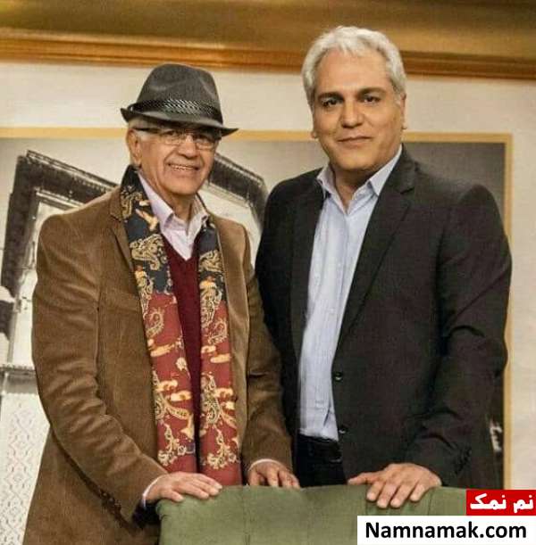 ابوالحسن تهامی نژاد دوبلور پیشکسوت در دورهمی + عکس ابوالحسن تهامی نژاد