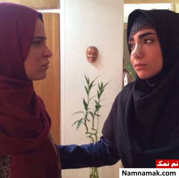 کشف حجاب الهه فرشچی بازیگر همه چیز آنجاست الهه فرشچی و شیرین اسماعیلی