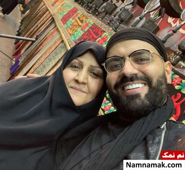رضا شیری و مادرش