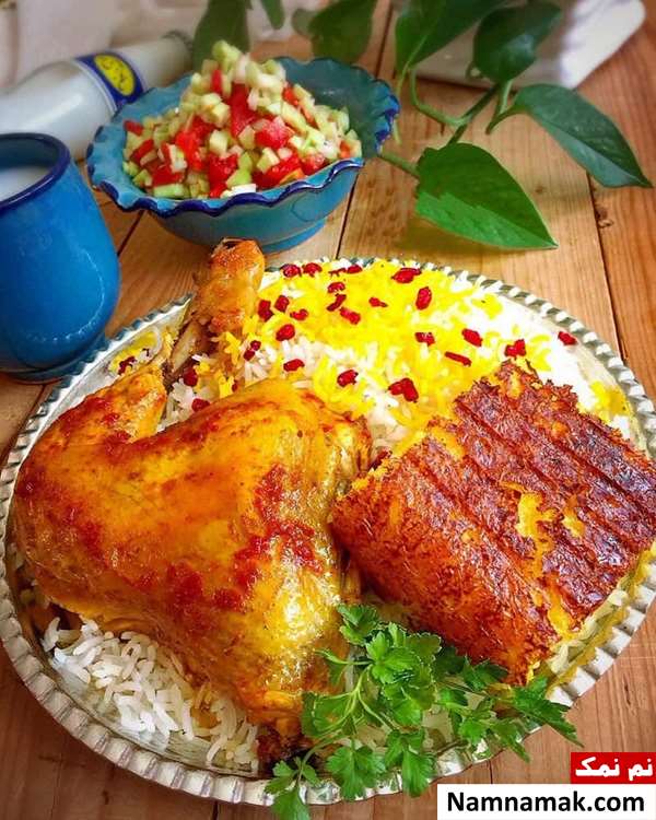 مزه دار کردن مرغ مجلسی