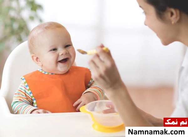 غذا با ماهی برای نوزاد