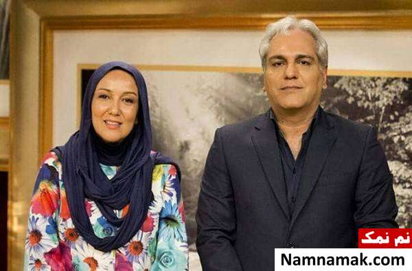 پانته آ بهرام و مهران مدیری در دورهمی