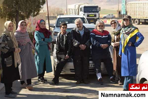 عکس دسته جمعی بازیگران سریـال تعطیلات رویایی