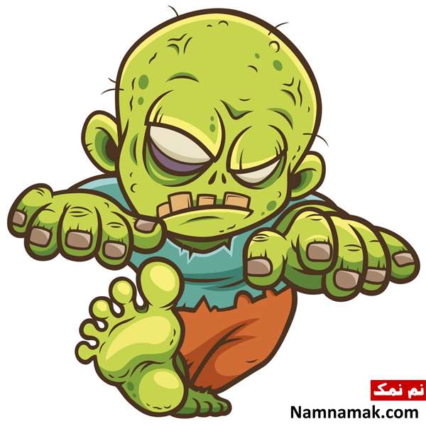 عکس زامبی