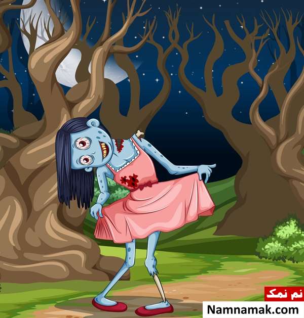 عکس زامبی دخترانه