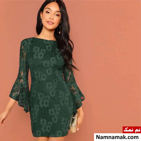 انواع مدل های لباس مجلسی گیپور جدید زنانه و دخترانه