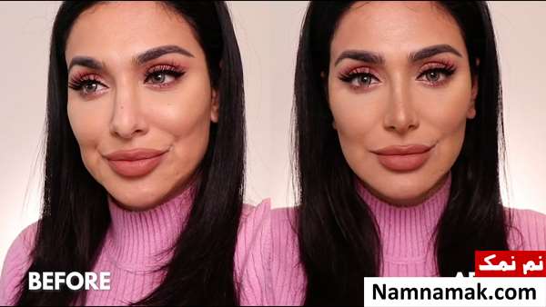 آموزش گریم و کانتور صورت