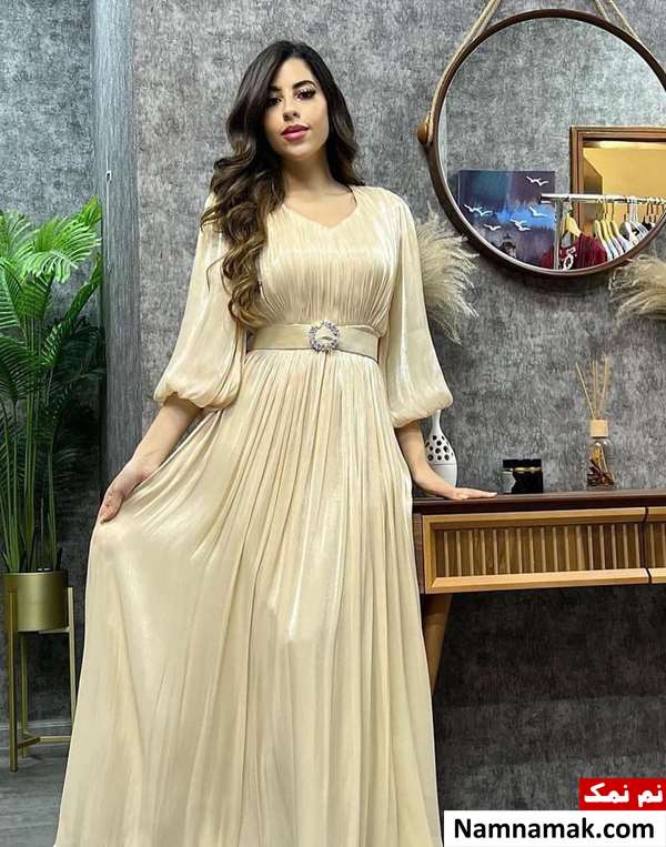 مدل لباس مجلسی آستین دار بلند و پوشیده زنانه و دخترانه
