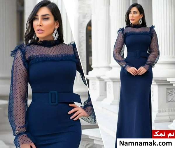 مدل لباس مجلسی آستین دار بلند و پوشیده زنانه و دخترانه
