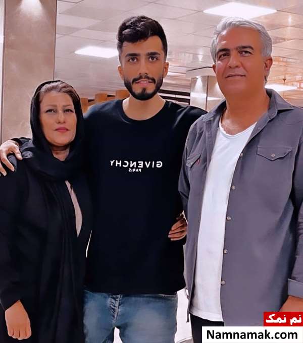 عکس پدر و مادر مهراد جم