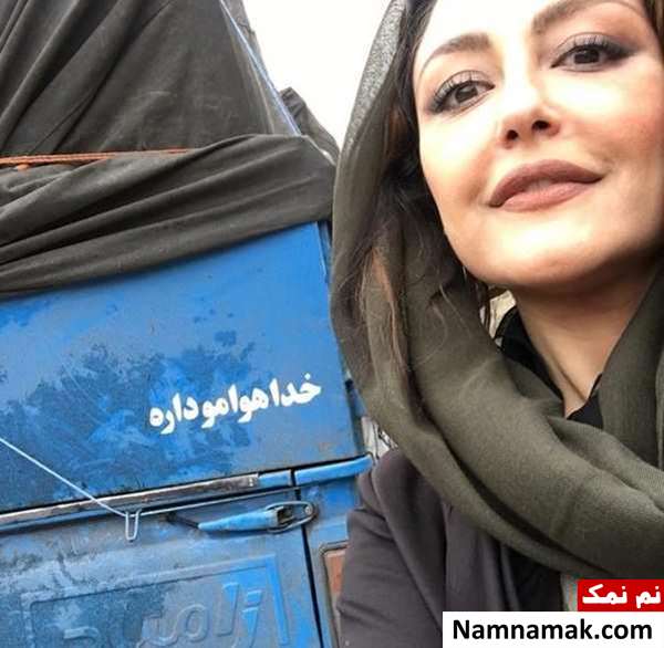سلفی عجیب شقایق فراهانی