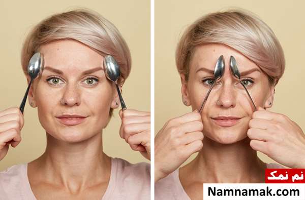 رفع چروک صورت در دو دقیقه