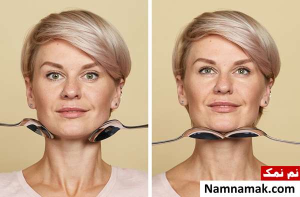 رفع چروک صورت در دو دقیقه
