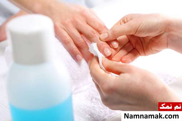 نحوه پاک کردن لاک با قند