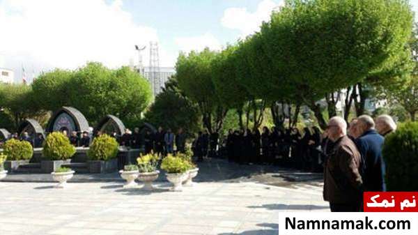 مراسم تشییع پیکر بهرام زند با حضور هنرمندان برگزار شد مراسم تشییع پیکر بهرام زند