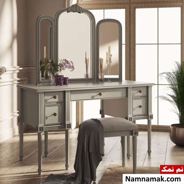 مدل های میز آرایش عروس ام دی اف جدید