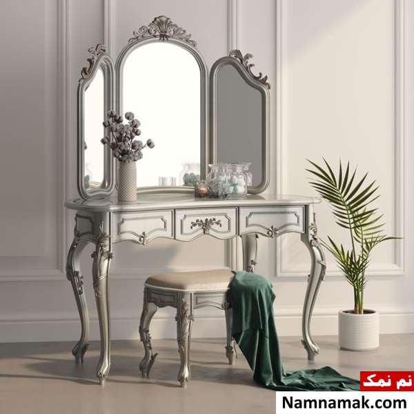 مدل های میز آرایش عروس ام دی اف جدید
