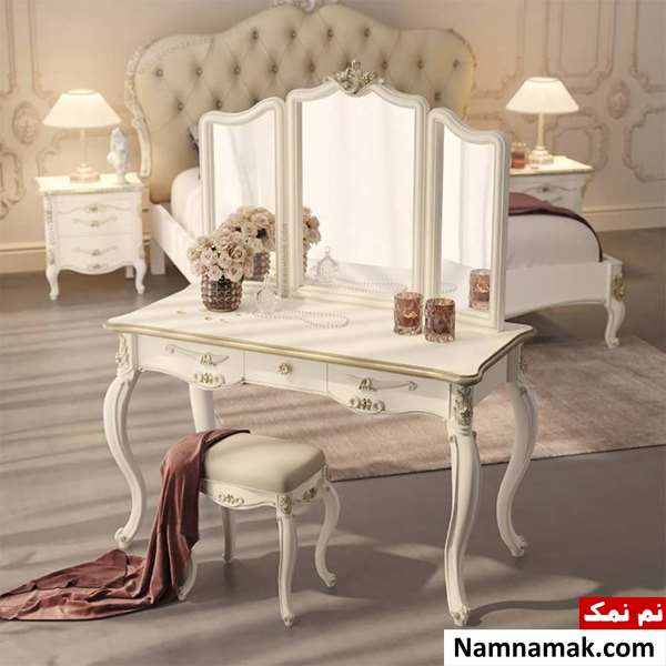 مدل های میز آرایش عروس ام دی اف جدید