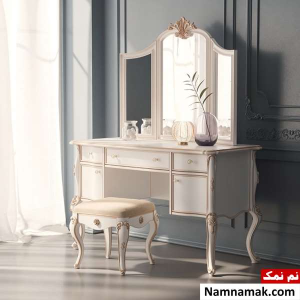 مدل های میز آرایش عروس ام دی اف جدید