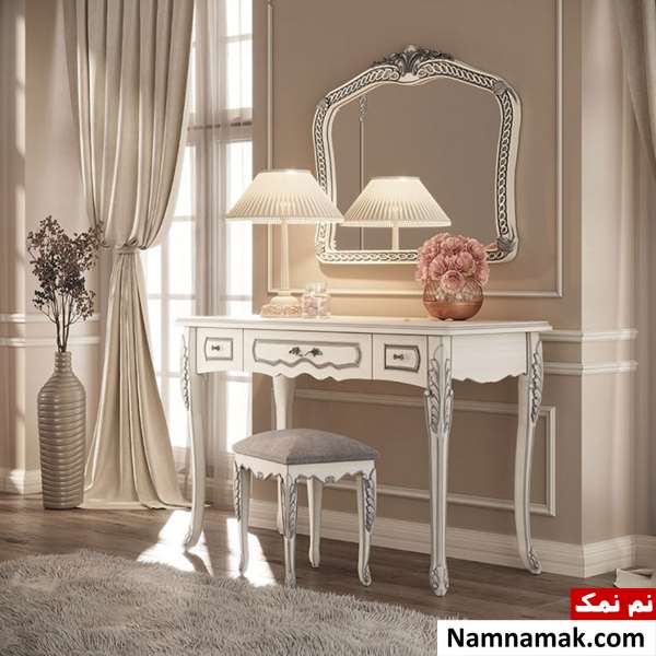 مدل های میز آرایش عروس ام دی اف جدید