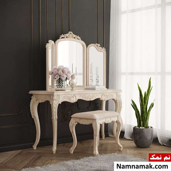 مدل های میز آرایش عروس ام دی اف جدید