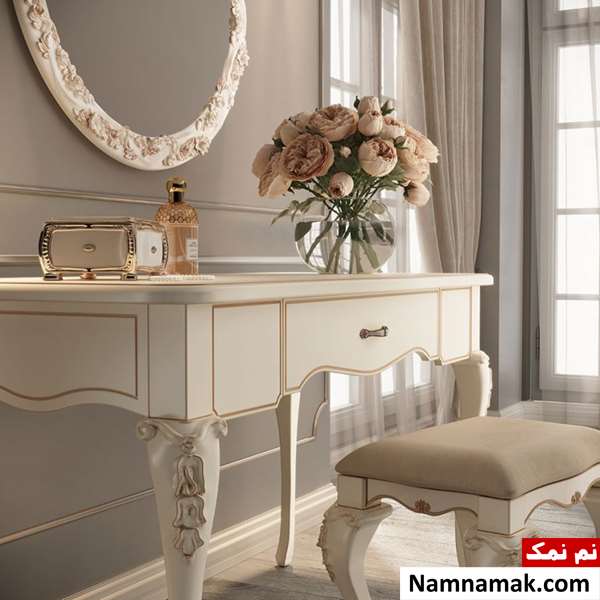مدل های میز آرایش عروس ام دی اف جدید