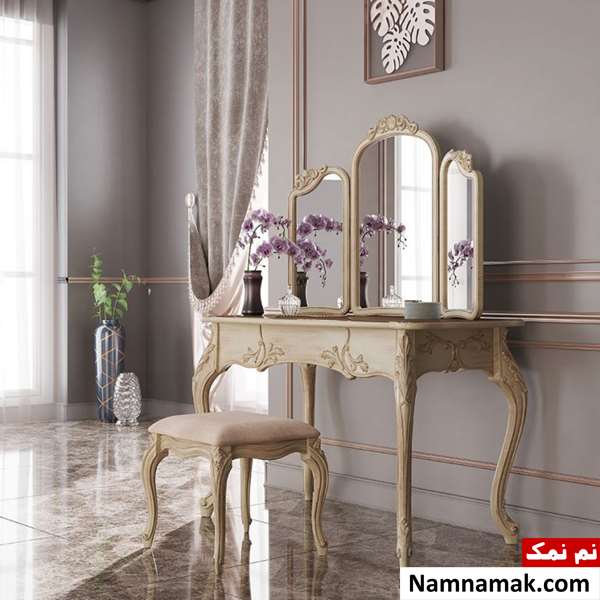 مدل های میز آرایش عروس ام دی اف جدید